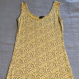 Pretty Little Thing Yellow Flower print Maxi dress. Size US 10